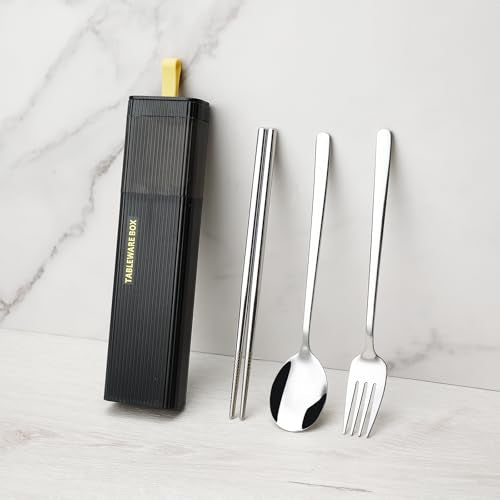 Travel Utensils with Case (4 Count)