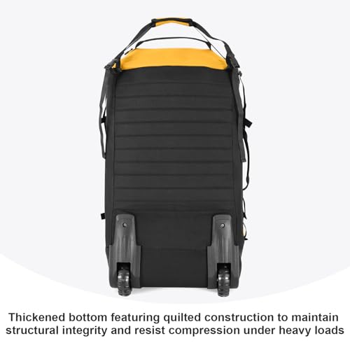 85L 29“ Foldable Rolling Backpack with Wheels