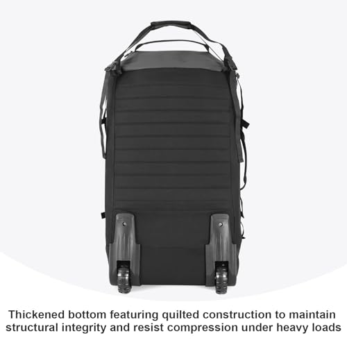 85L 29“ Foldable Rolling Backpack with Wheels