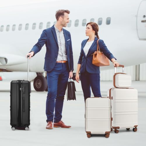 28 Inch Luggage Expandable Suitcase with Spinner Wheels TSA Lock