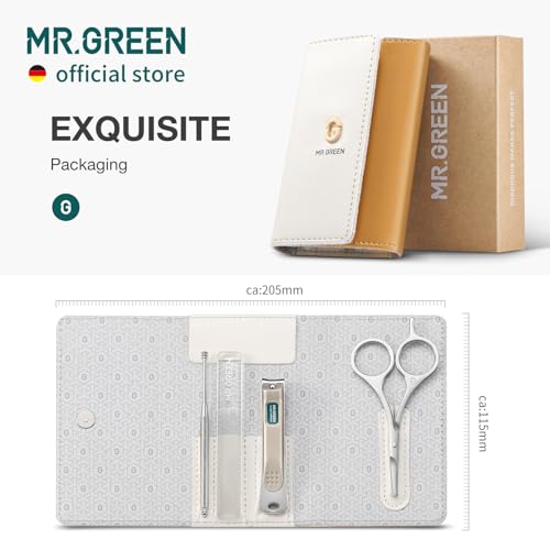 Colorful Manicure Set Practical Pedicure Kits Nail Clippers Personal Care Tools Facial Hair Scissors with Fashion Case