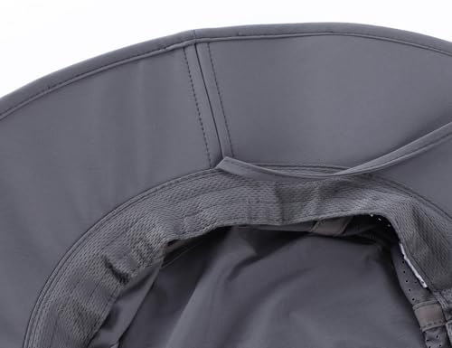Foldable UPF 50+ Sun Hat for Men Women Wide Brim Beach Bucket Hat Summer Outdoor Fishing Hat UV Sun Protection Cap for Hiking Gardening Golf Dark Grey