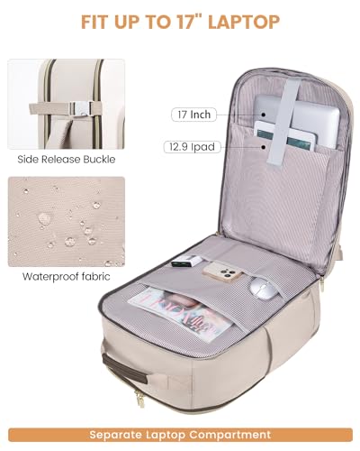 40L Travel Backpack for Women & Men