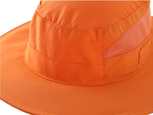 Women's UPF 50+ Safari Sun Hat Breathable UV Protection Fishing Hat