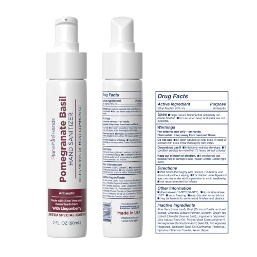 Pomegranate Basil Lotion Hand Sanitizer (6 Fl Oz)