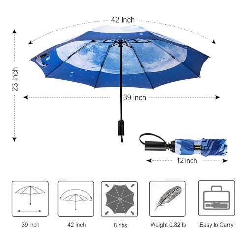 Umbrella Compact Inverted Folding Umbrellas Auto Open Close
