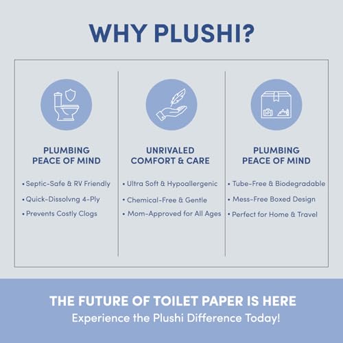Septic Safe Tube Free Toilet Paper