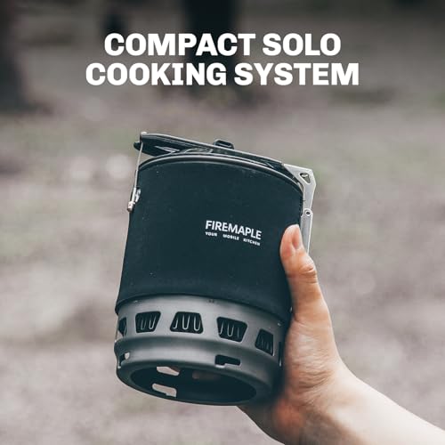 Fixed Star 3 Backpacking and Camping Stove System