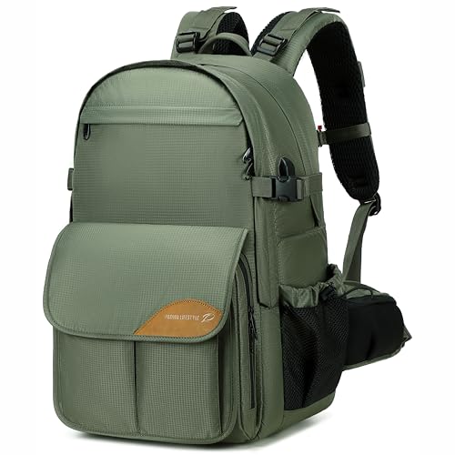 Green Professional Camera Backpack