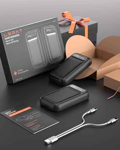 Hand Warmers Rechargeable 2 Pack (2 Count)