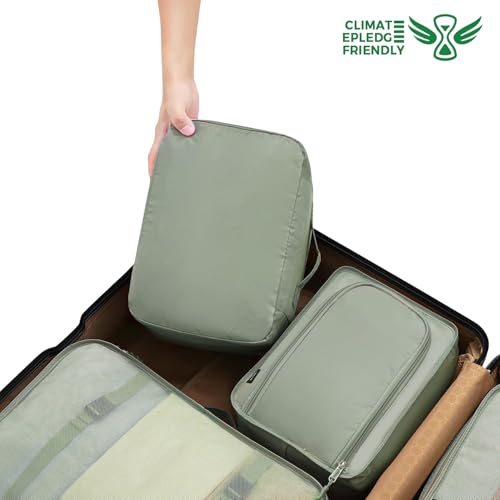 8 Set Packing Cubes Luggage Packing Organizers for Travel Accessories
