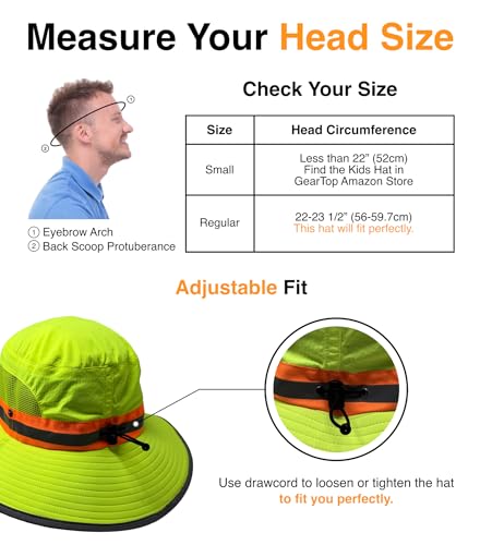 Reflective Safety Sun Hat