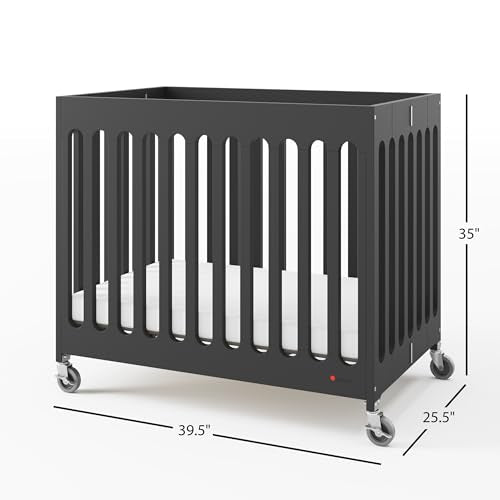 Boutique Folding Hotel Crib and Sheet Bundle