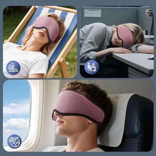 Sleep Mask with Bluetooth 5.4 Headphones