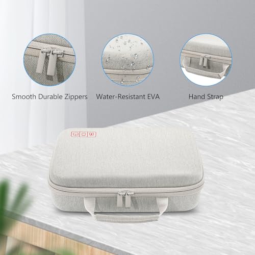 Hard Travel Electronic Organizer Case for MacBook Power Adapter Chargers Cables Power Bank Apple Magic Mouse Apple Pencil USB Flash Disk SD Card Small Portable Accessories Bag