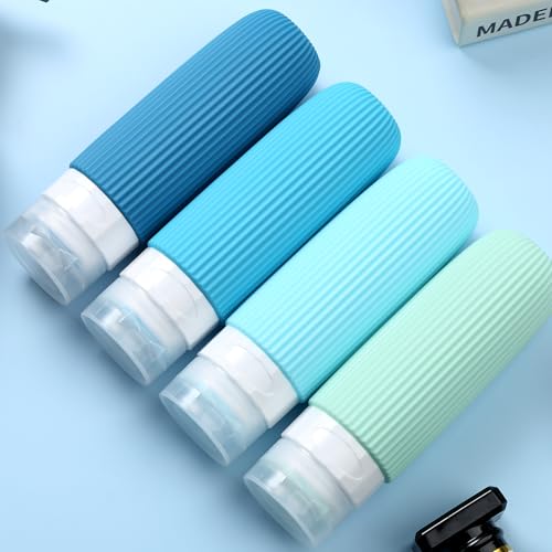 Travel Bottles for Toiletries (4 Count)