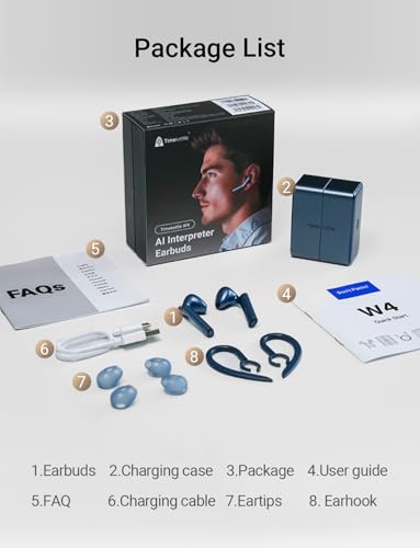 W4 Translation Earbuds