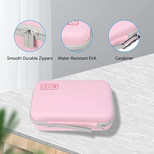 Hard Travel Electronic Organizer Case for MacBook Power Adapter Chargers Cables Power Bank Apple Magic Mouse Apple Pencil USB Flash Disk SD Card Small Portable Accessories Bag