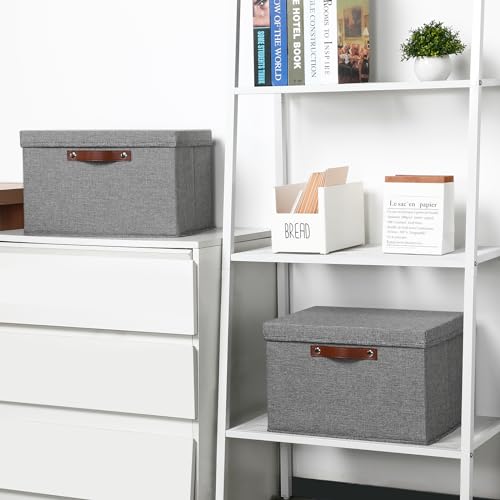 Storage Bins with Lids 2 (2 Count)