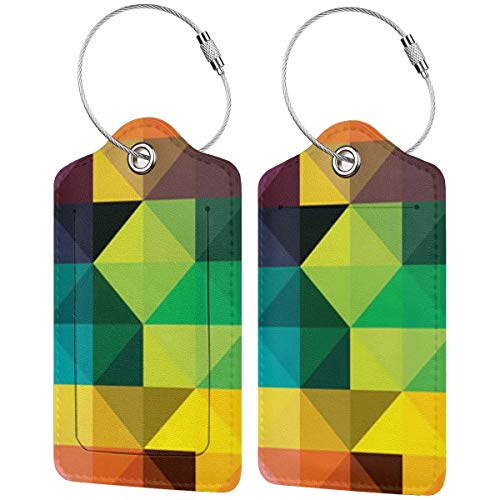 PU Leather Luggage Tag