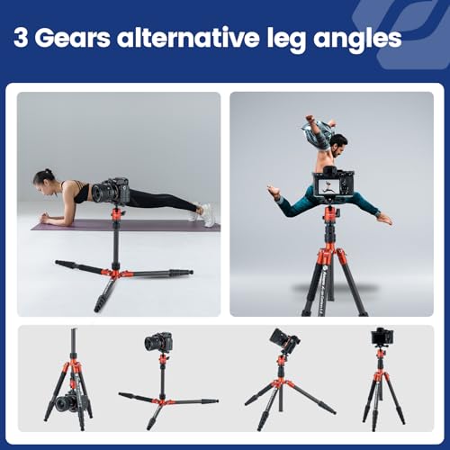 62" Carbon Fiber Travel Tripod