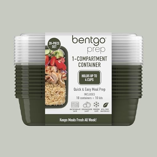 Prep Meal Prep Containers with Lids (20 Count)