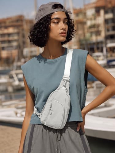 Sling Bag with Adjustable Straps Crossbody Chest Bag Lightweight Small Backpack for Casual Outdoor Traveling Hiking