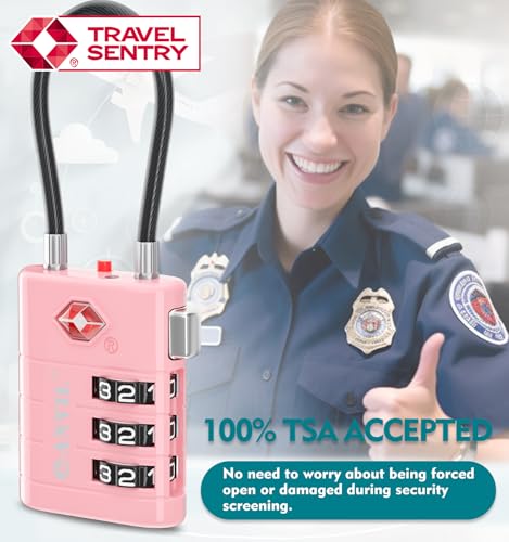 TSA Approved Luggage Locks (2 Count)