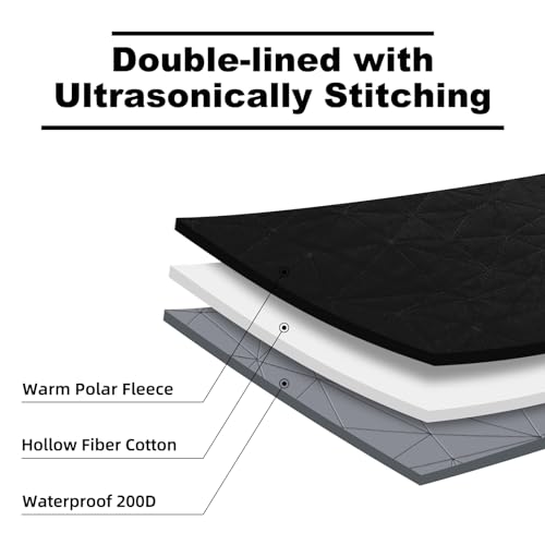 Large Waterproof Outdoor Blanket Thick Fleece 80" x 58"