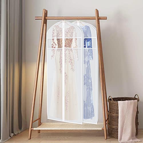 Dress Garment Bag for Storage Dress Cover Bag for Long Dresses 72 in