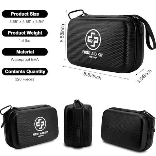 Premium 320 Piece First Aid Kit
