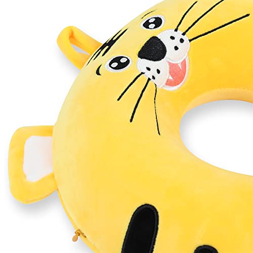 Cartoon Headrest & Neck Pillow for Kids Boys & Girls