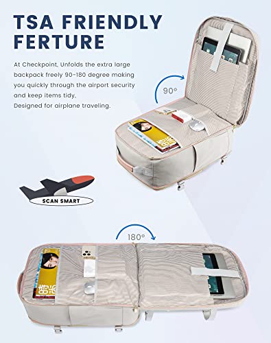 40L Travel Backpack Flight Approved Carry on Backpack