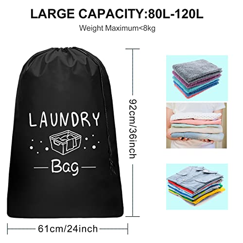 2 Pack Extra Large Travel Laundry Bag (2 Count)