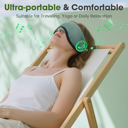 Sleep Headphones with Bluetooth 5.4 Sleep Mask
