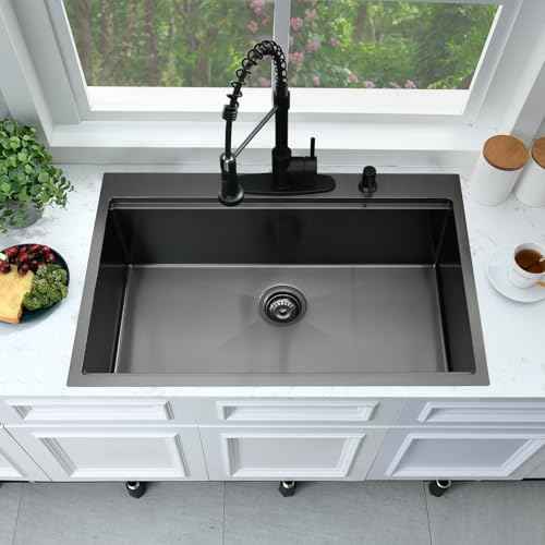 Black Kitchen Sink