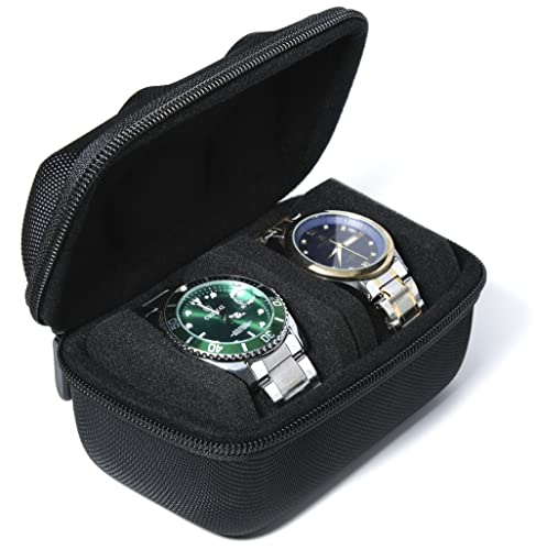 2 slot Hard Watch Travel Case