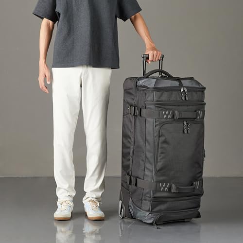 35 inch Large Rolling Duffel Bag with Wheels and Handle