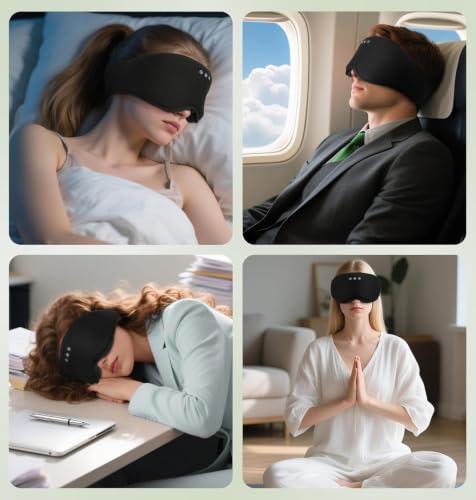 Bamboo Cotton Bluetooth Sleep Mask