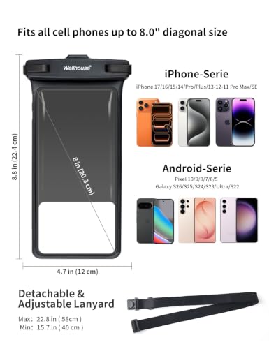Waterproof Phone Pouch (2 Count)