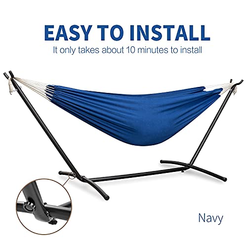 Double Hammock with Stand for Outside