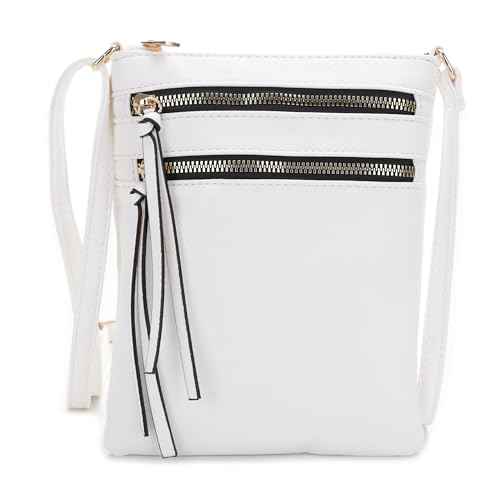 Crossbody Purse Bag Shoulder Bag Multi Pocket Zipper Purse