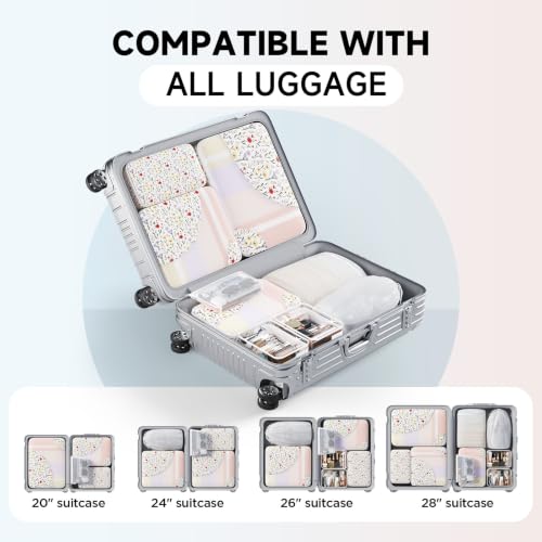 9 Set Packing Cubes for Travel (9 Count)