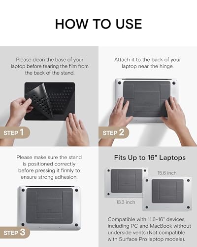 Invisible Laptop Stand