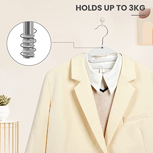 Plastic Hangers 50 Pack with Non (50 Count)