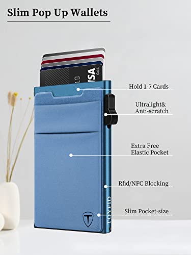 Pop Up Credit Card Wallet for Men (6 Count)