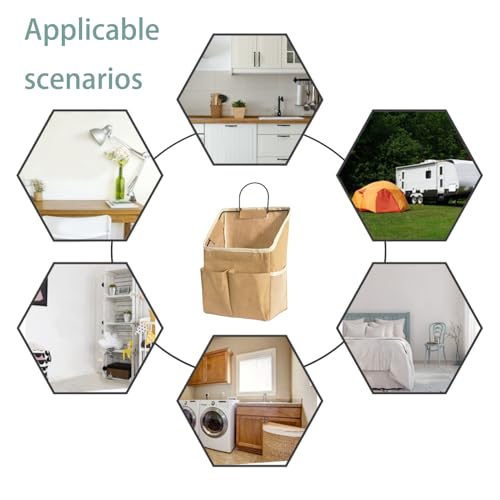 2pcs Wall Hanging Storage Bag