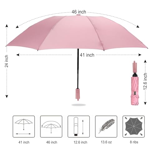 Umbrella Compact Inverted Folding Umbrellas Auto Open Auto Close