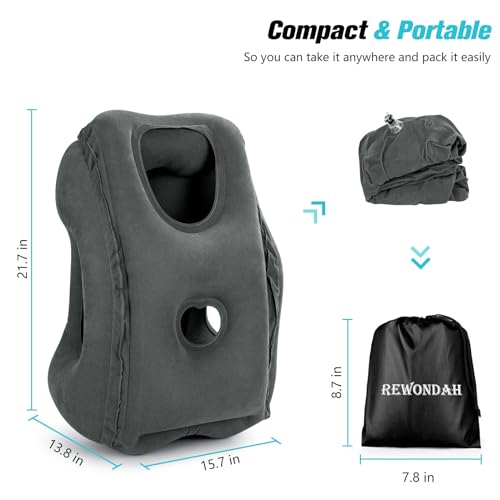 Inflatable Travel Pillows for Airplanes