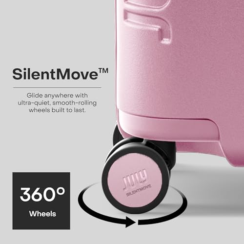 Checked Expandable Suitcase